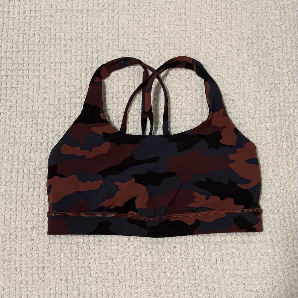Lululemon Camo Energy Bra